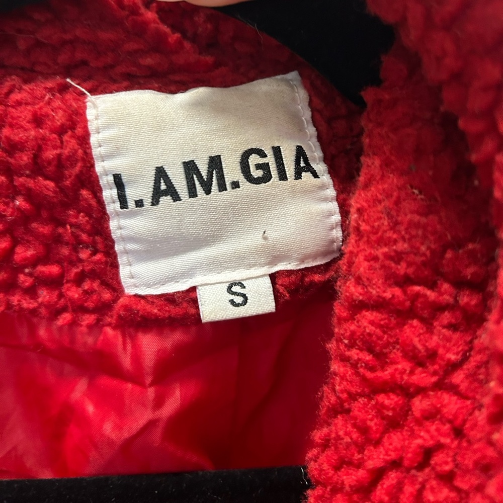 Red i am gia jacket gem